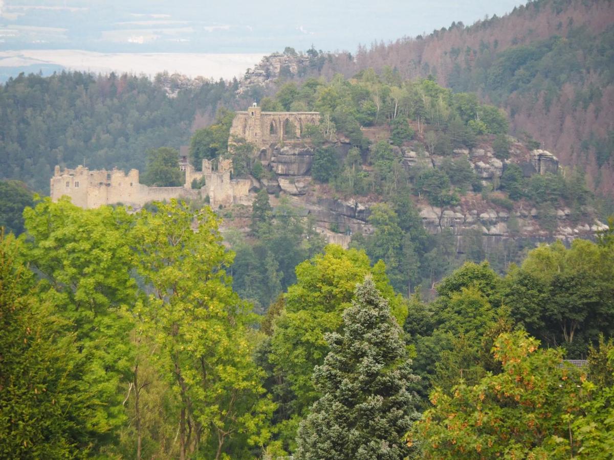 Fewo Karasek In Oybin Mit Panormablick, Kammlage Hain  Exterior photo